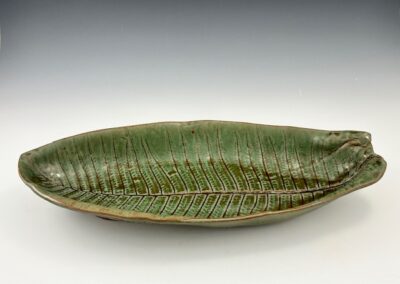 Leaf Shape Ceramic Plate